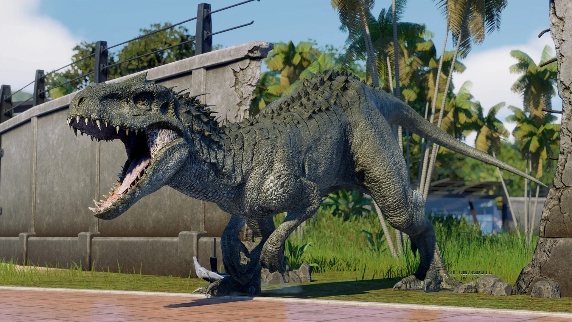 Обложка: страница Jurassic World Evolution 2 в Steam