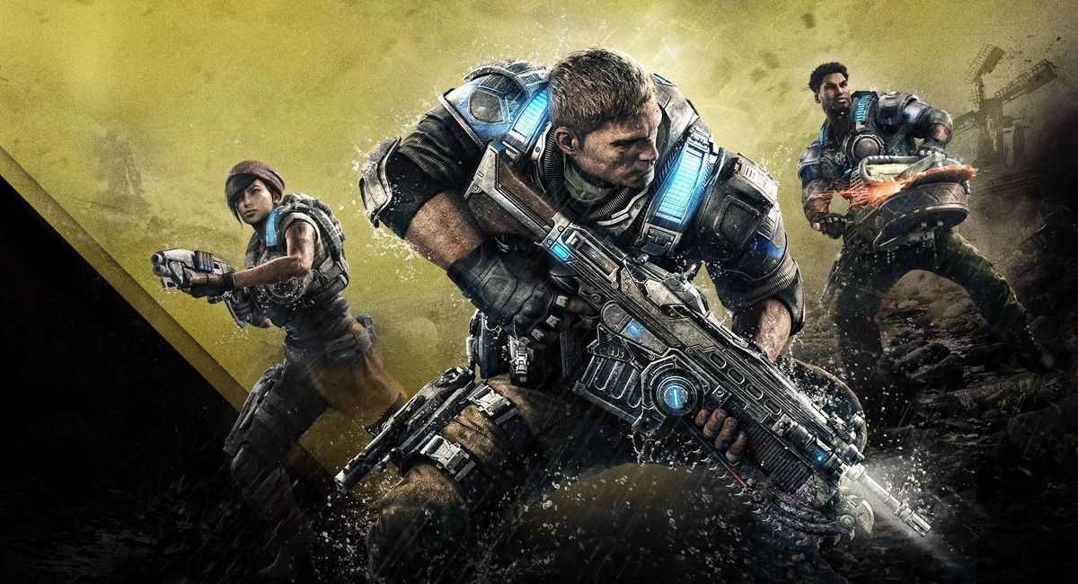 Обложка: промо-арт Gears of War 4