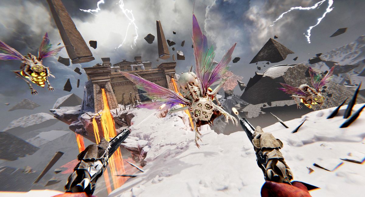 Обложка: скриншот Metal Hellsinger