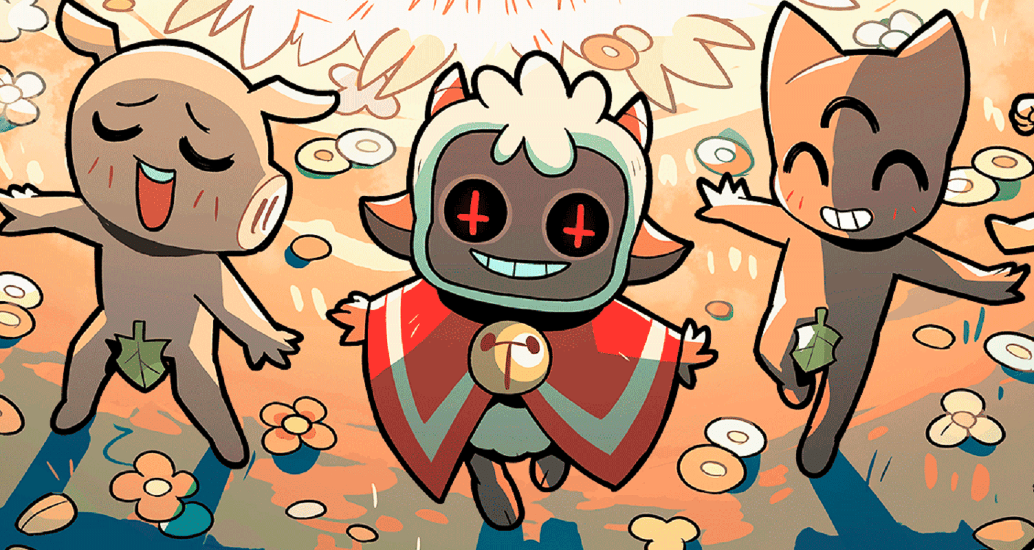 Обложка: скриншот игры Cult of the Lamb