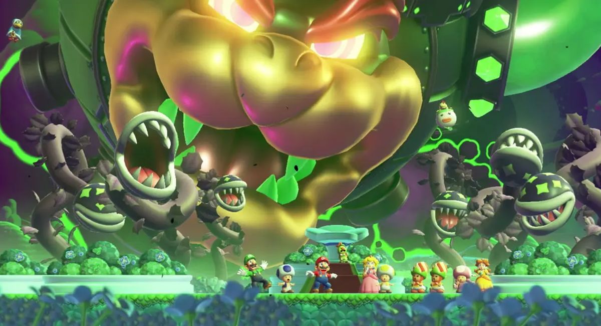 Обложка: скриншот Super Mario Bros Wonder