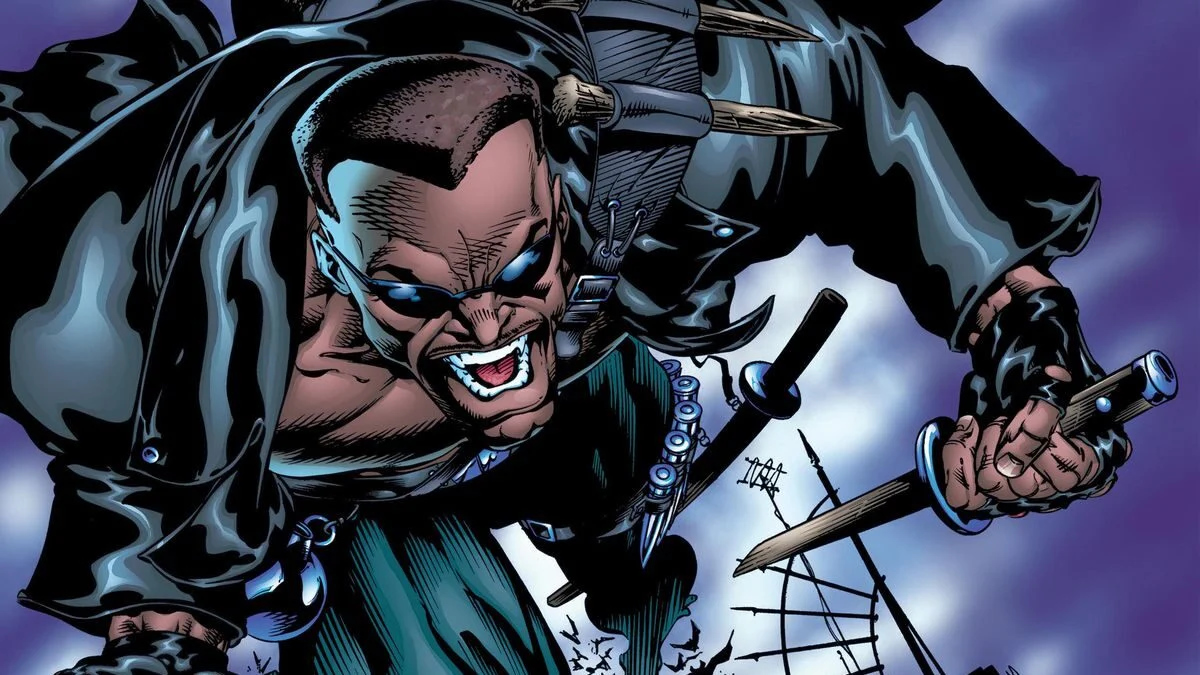 Обложка: Блэйд на страницах комиксов