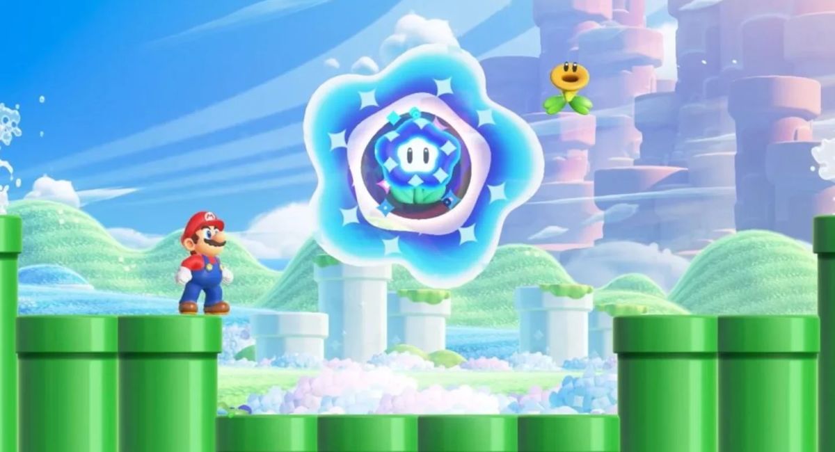 Обложка: скриншот Super Mario Bros Wonder