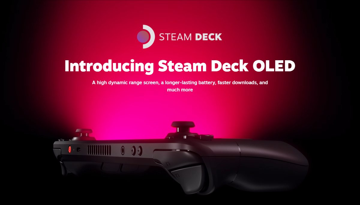 Valve выпустит Steam Deck с OLED-дисплеем и 1ТБ памяти - изображение обложка