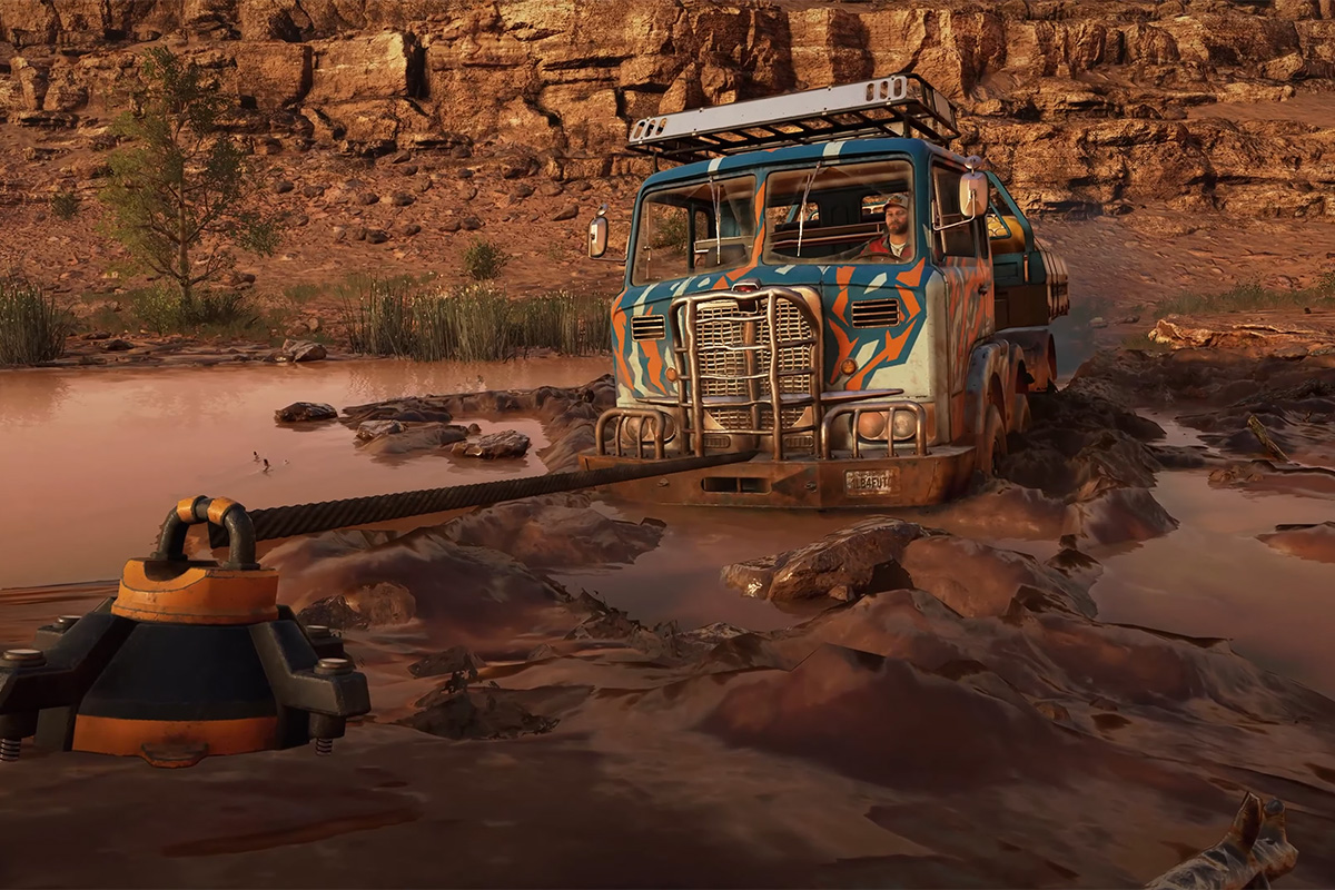 Вышел геймплейный трейлер симулятора Expeditions A MudRunner Game с датой релиза