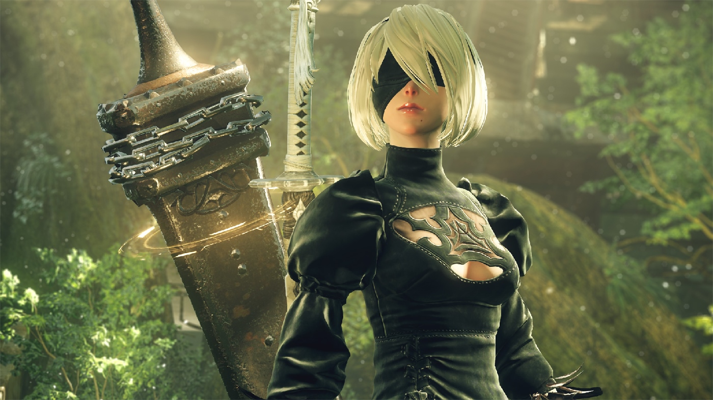 Косплей-модель Katarina предстала в воинственном образе 2B из Nier Automata