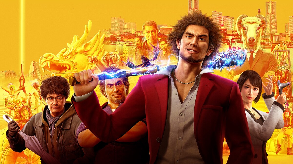 Обложка: Постер игры Yakuza: Like a Dragon