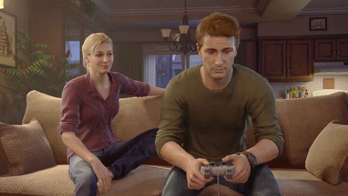 Обложка: Скриншот игры Uncharted 4: A Thief's End