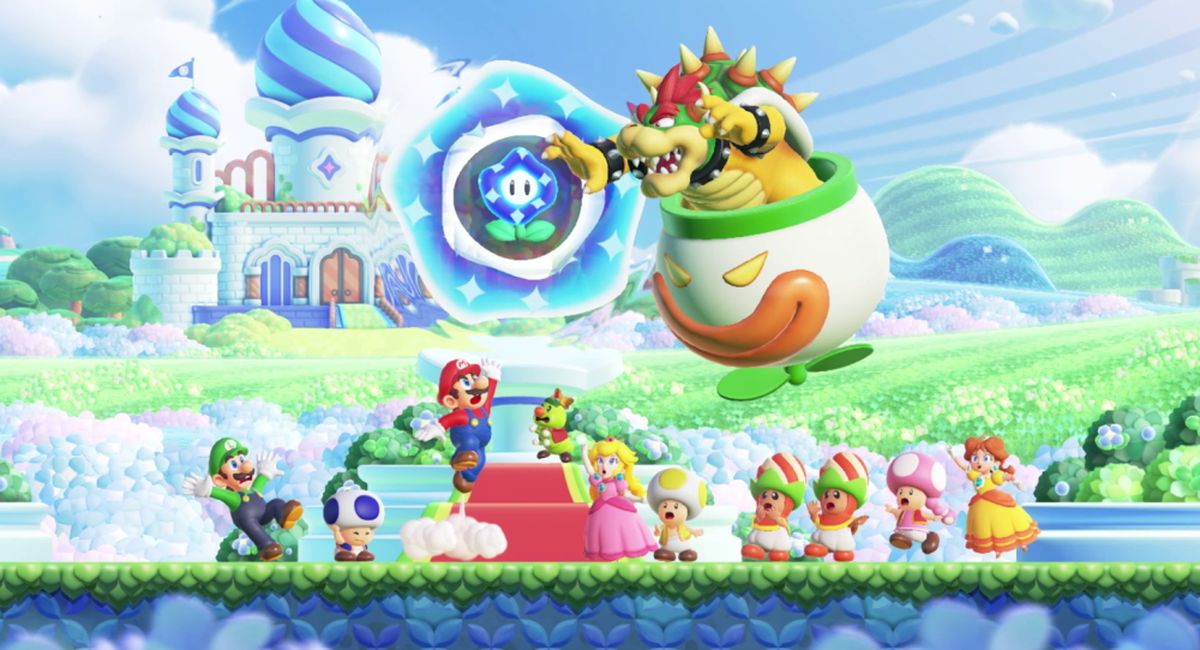 Обложка: скриншот Super Mario Bros. Wonder