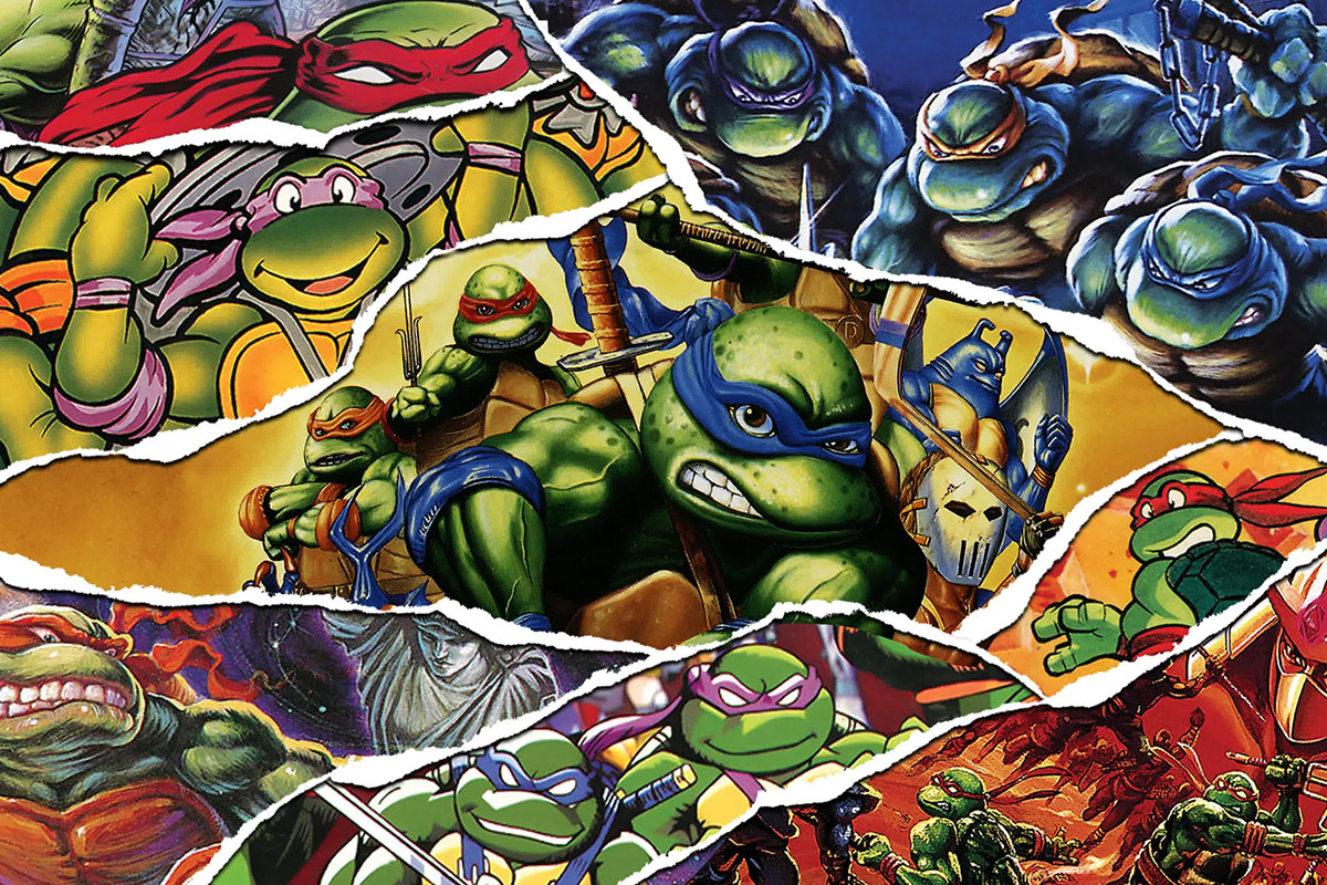 Обложка: TMNT - The Cowabunga Collection