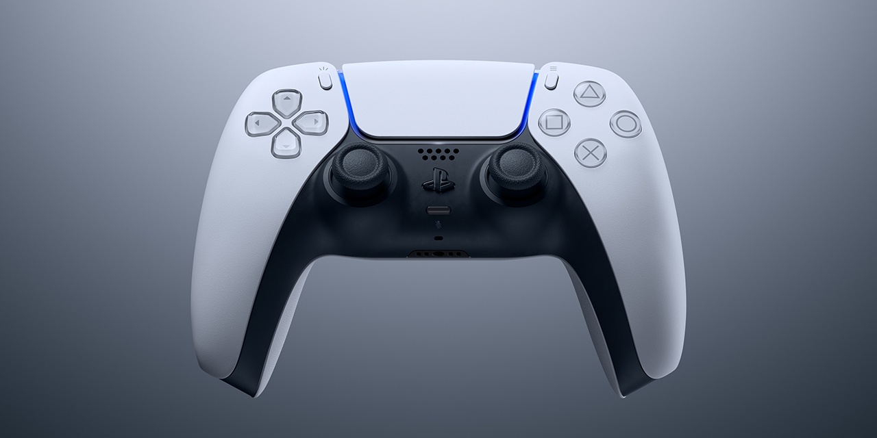 Обложка: промо-изображение геймпада DualSense