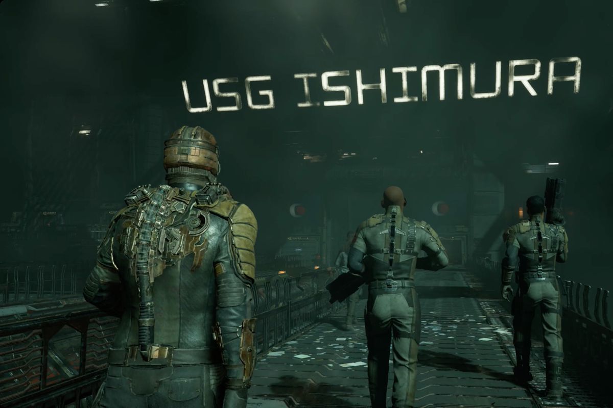 Обложка: скриншот из ремейка Dead Space