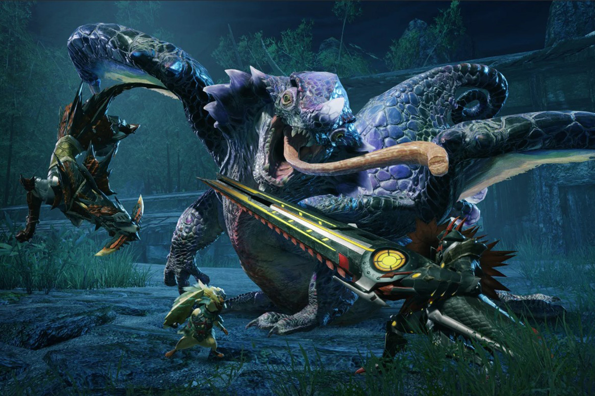 Обложка: Monster Hunter Rise