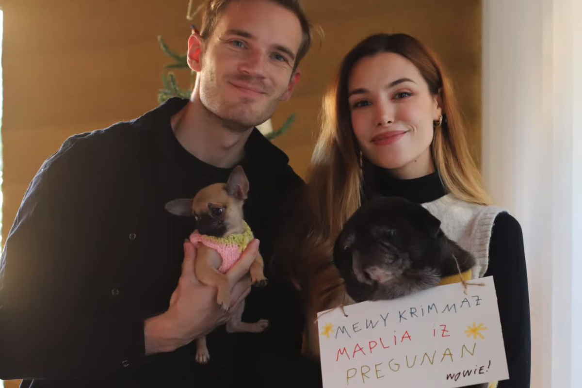 У PewDiePie и его жены Марции будет ребёнок