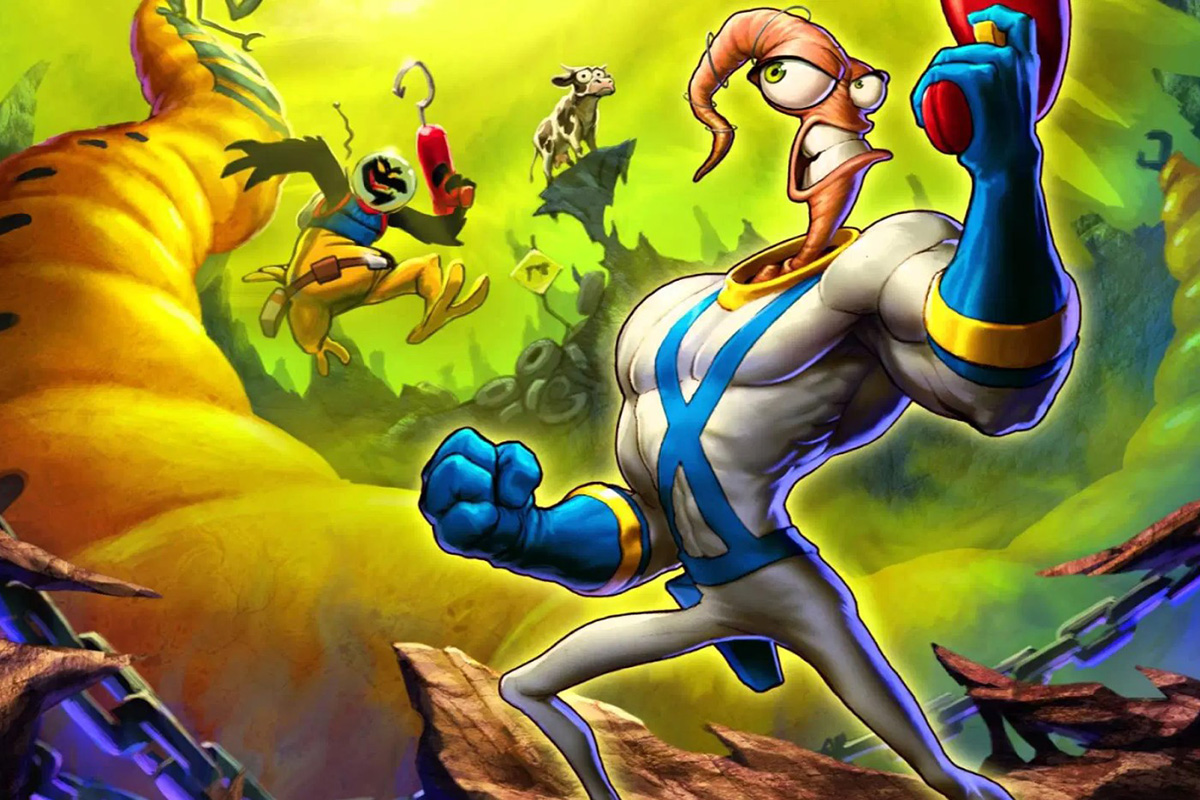 Обложка: Earthworm Jim