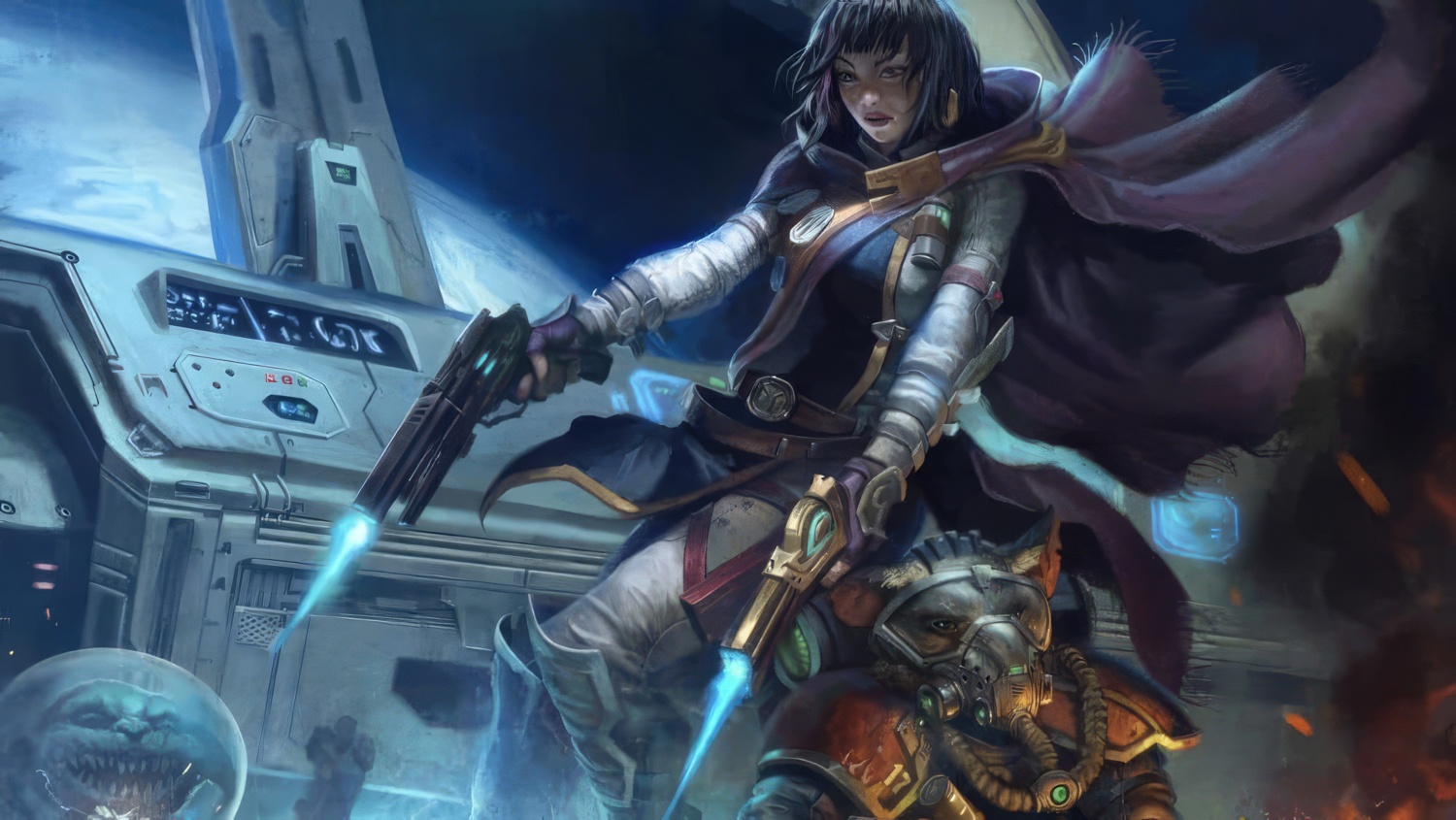 Обложка: обложка книги Starfinder First Contact