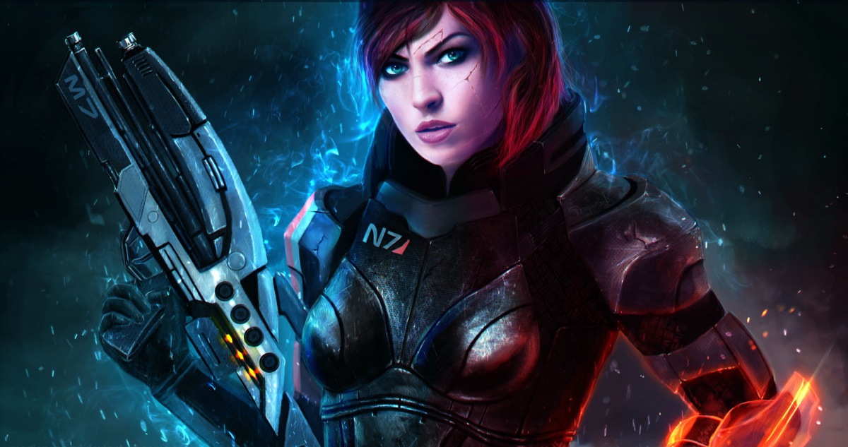 Арт по мотивам игры Mass Effect