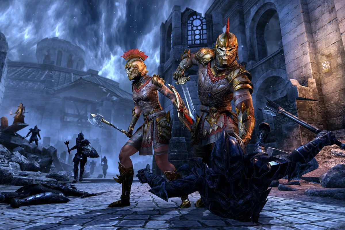 Обложка: The Elder Scrolls Online