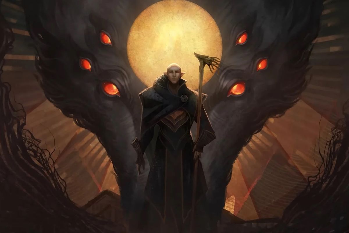 Обложка: промо-арт Dragon Age: Dreadwolf﻿