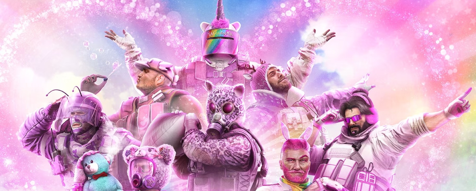 Обложка: официальный арт Rainbow Six Siege