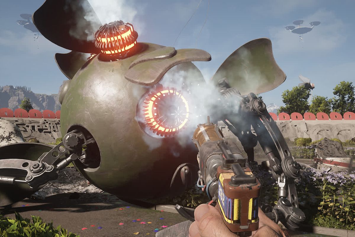 В War Thunder добавят советских роботов из Atomic Heart