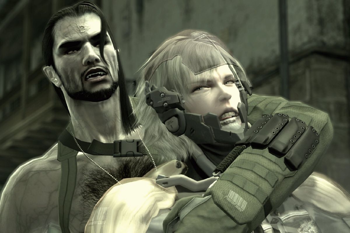 Обложка: скриншот Metal Gear Solid 4: Guns of the Patriots