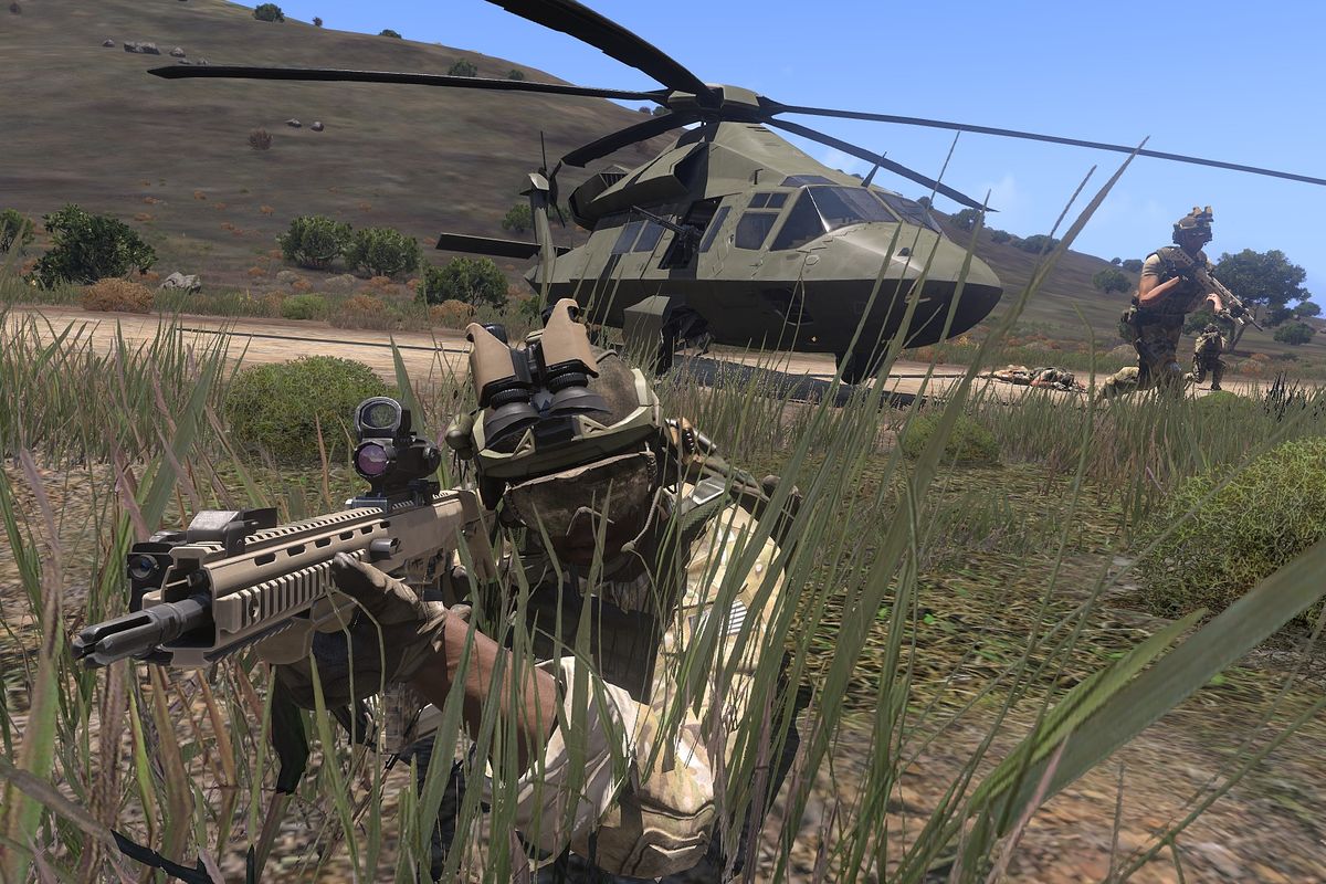 Обложка: скриншот Arma 3