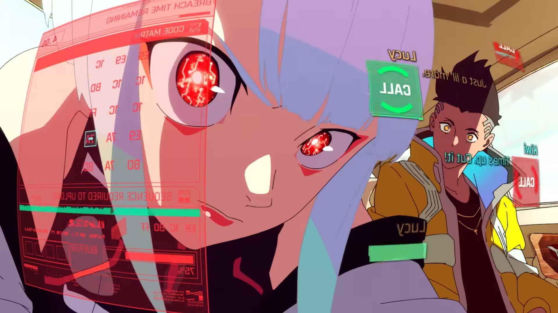 Обложка: кадр из аниме Cyberpunk: Edgerunners