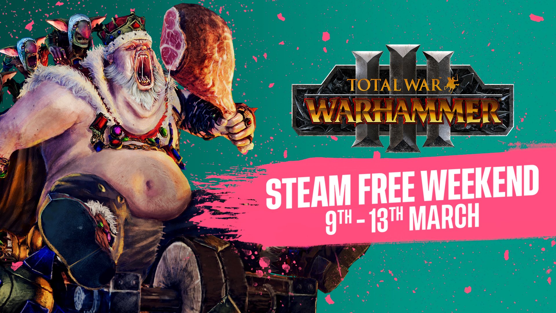 Total War: Warhammer 3 временно стала бесплатной в Steam