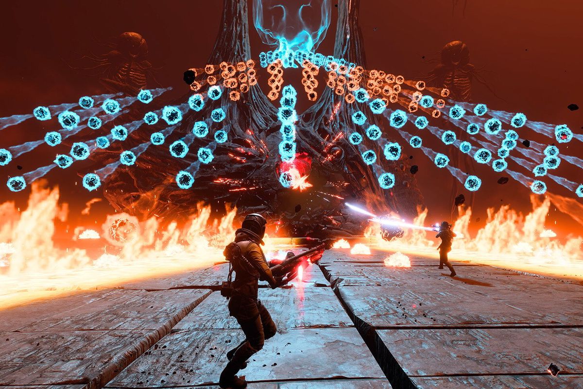 Обложка: скриншот Returnal