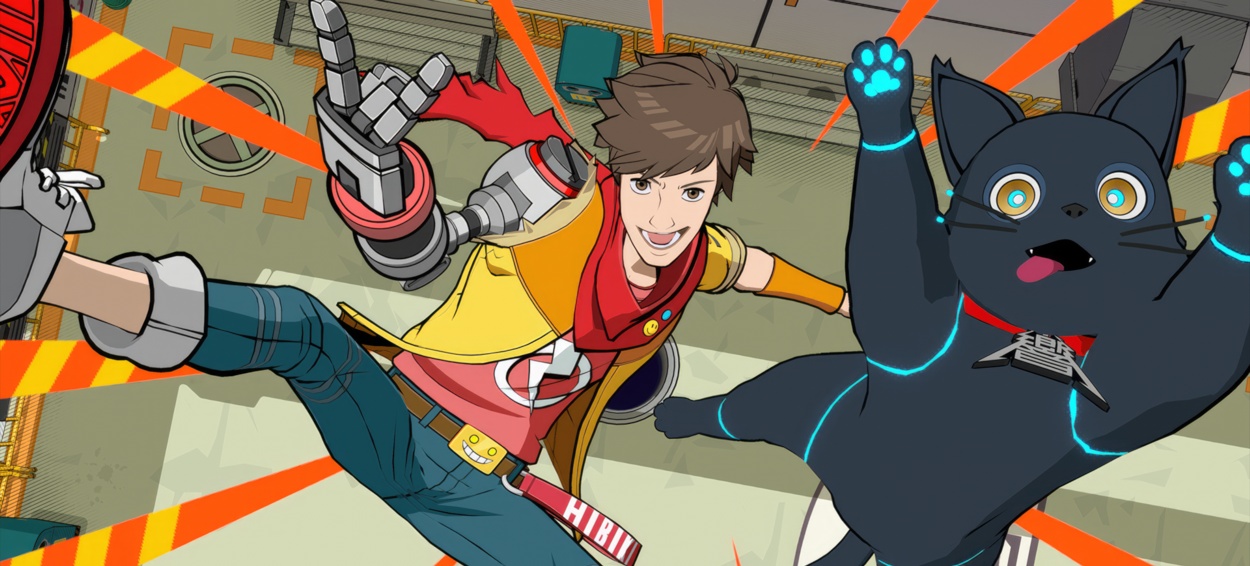 Обложка: скриншот из игры Hi-Fi Rush