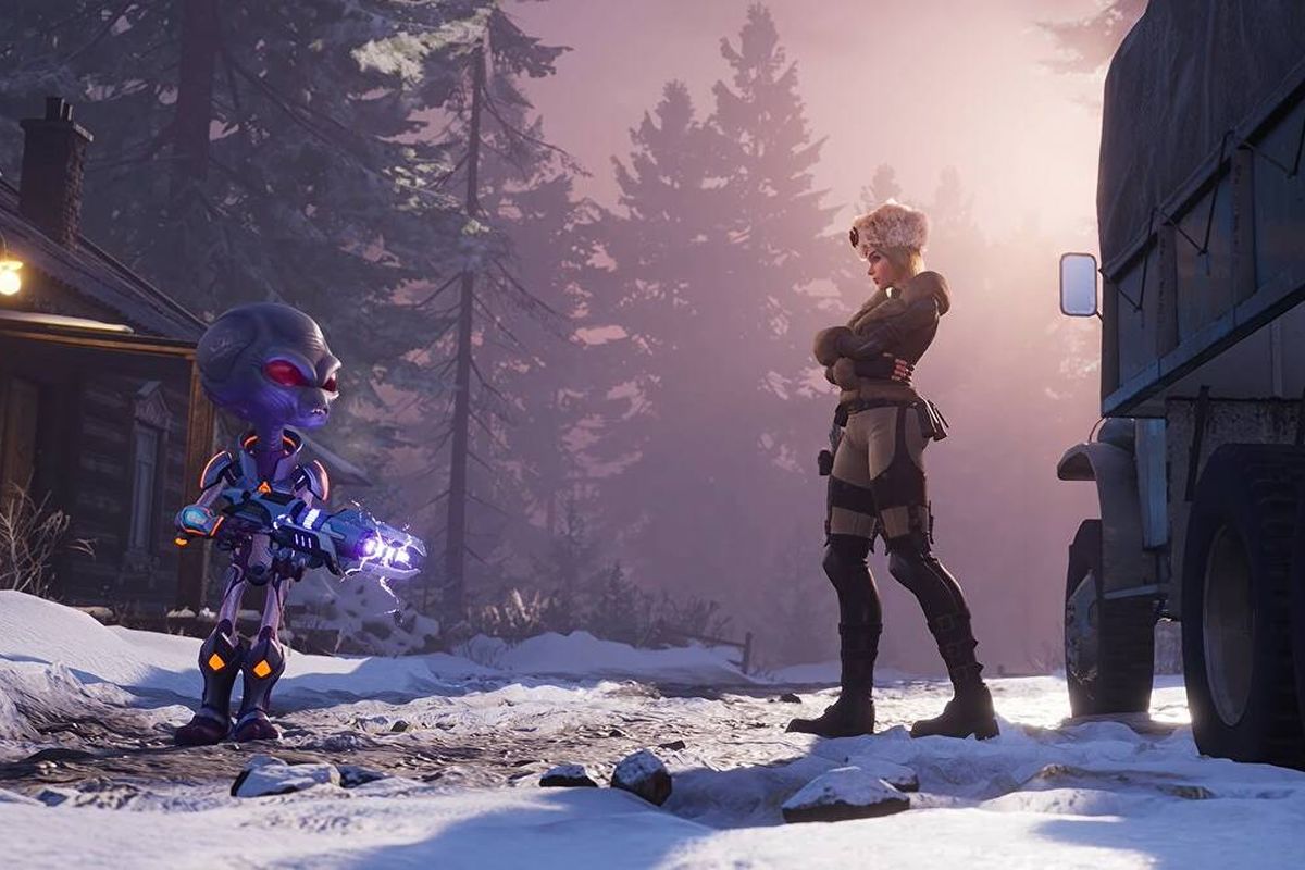 Обложка: скриншот Destroy All Humans! 2 - Reprobed