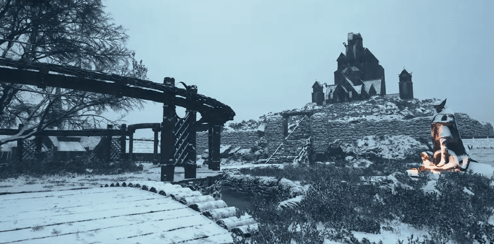 Энтузиаст воссоздал город Вайтран из The Elder Scrolls 5: Skyrim на Unreal Engine 5