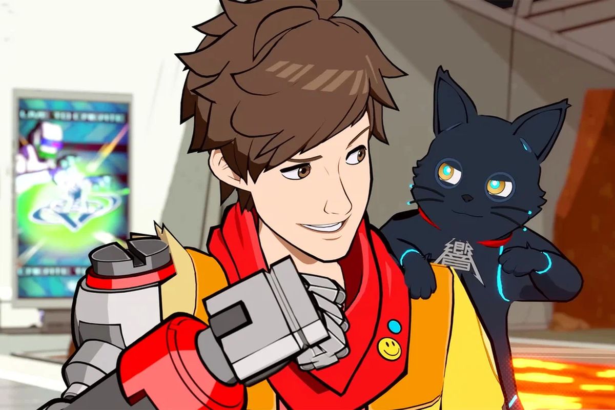 Обложка: скриншот Hi-Fi Rush