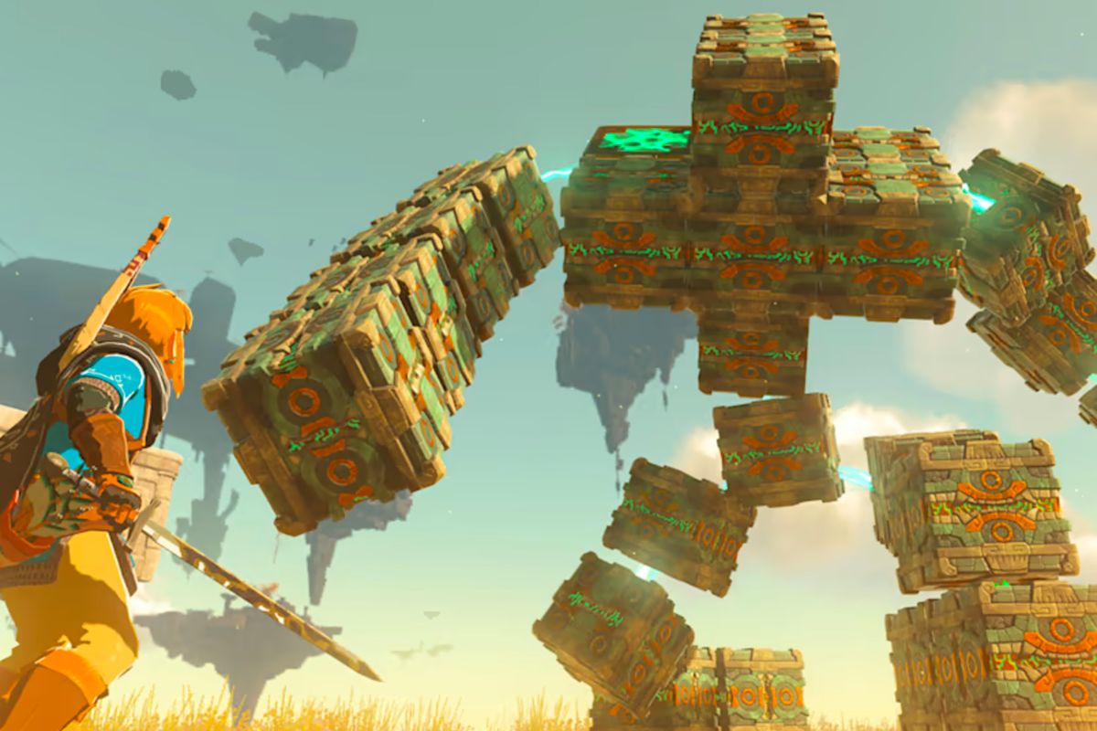 Обложка: скриншот The Legend of Zelda: Tears of the Kingdom﻿