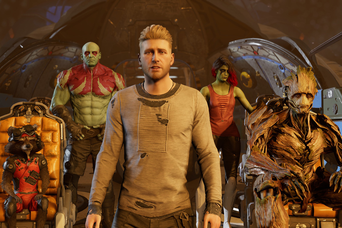 Обложка: Marvel's Guardians of the Galaxy