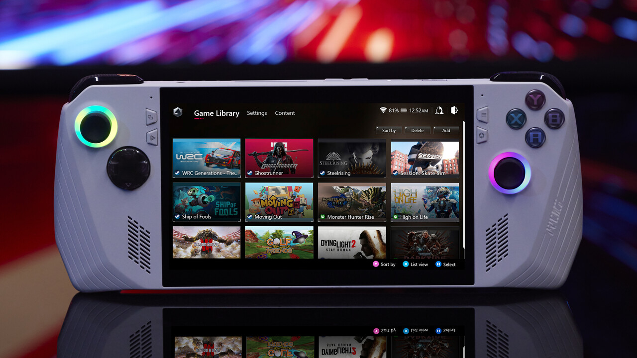 Обложка: промо-изображение ASUS ROG Ally