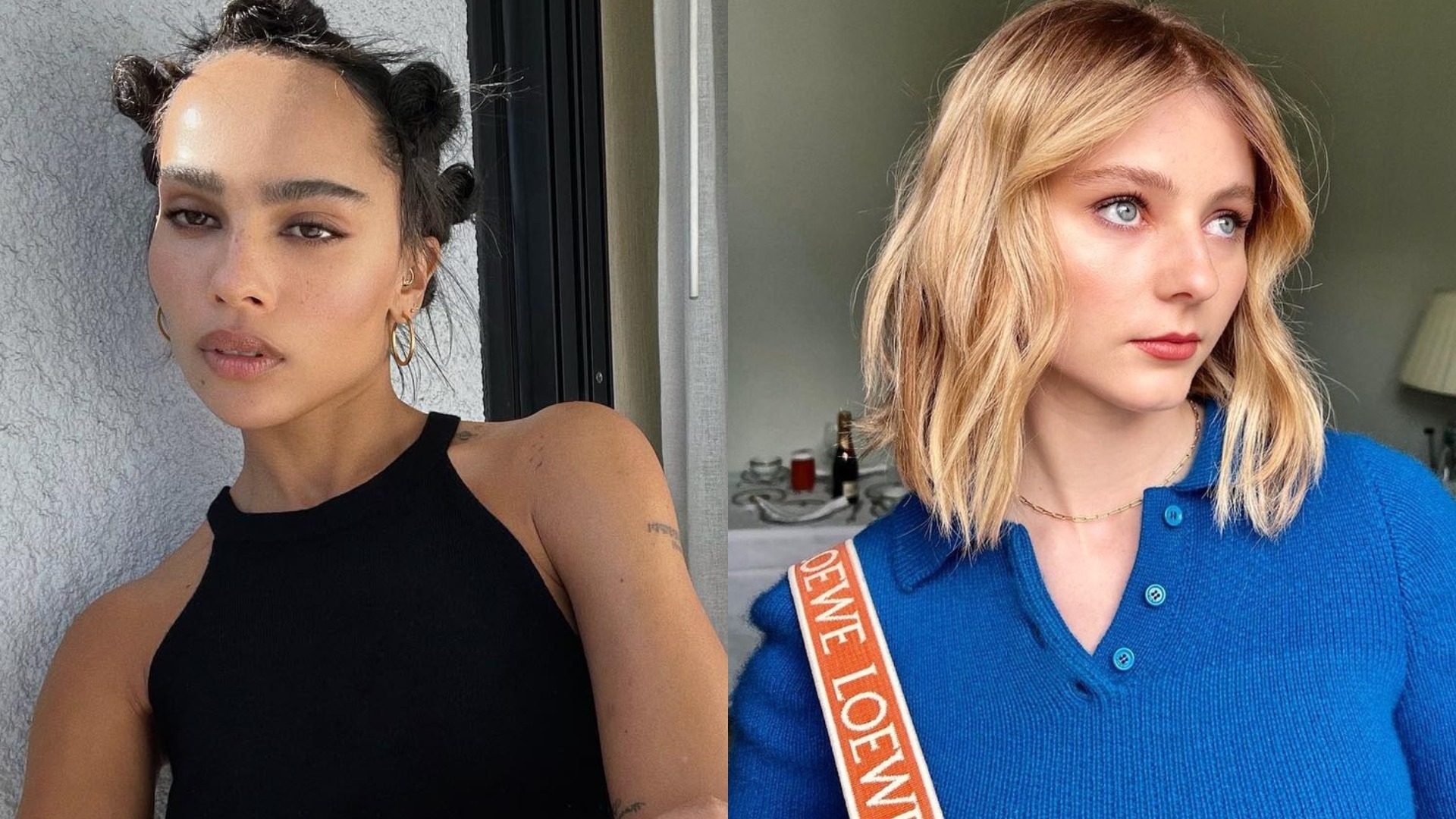 Обложка: Зои Кравиц и Томасин Маккензи