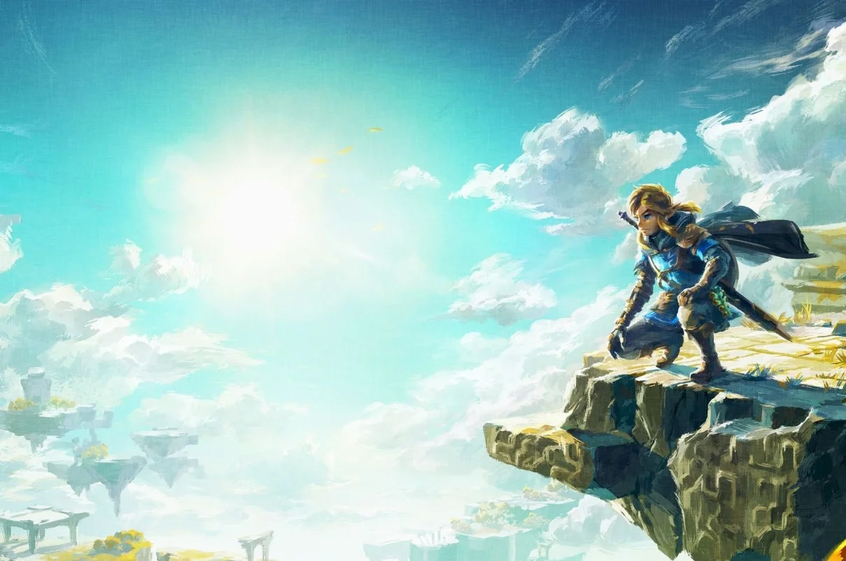 Обложка игры The Legend of Zelda: Tears of the Kingdom