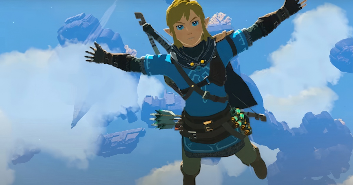 Обложка: скриншот из игры The Legend of Zelda: Tears of the Kingdom