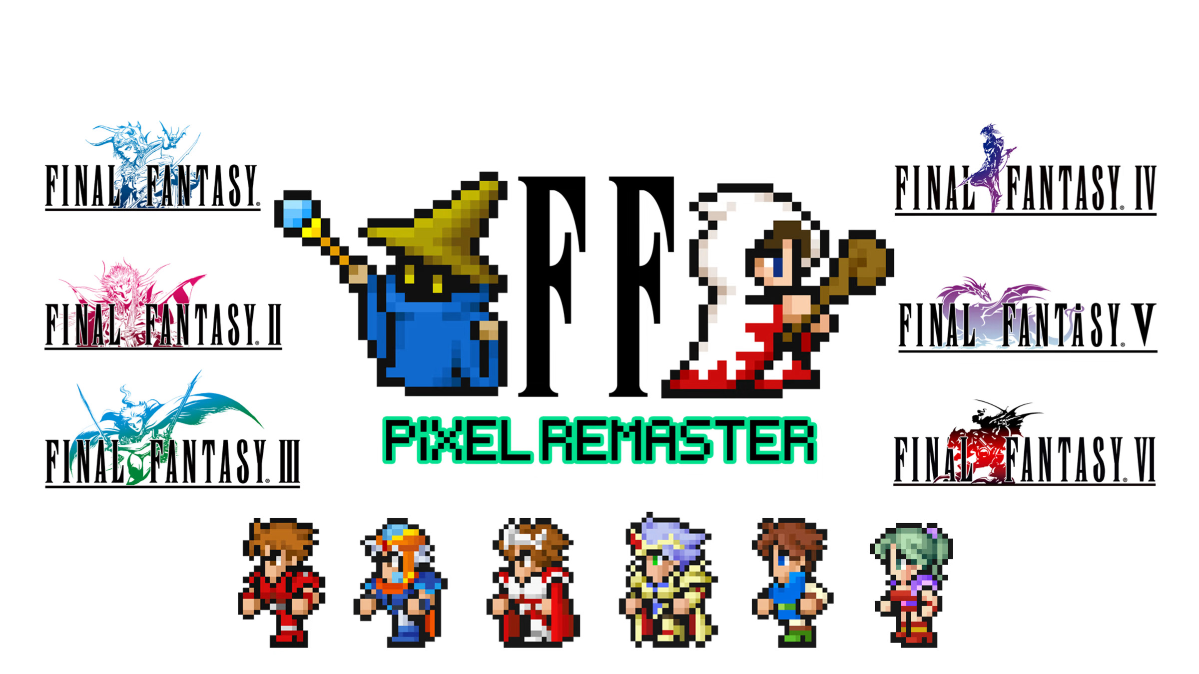 Обложка: изображение Final Fantasy Pixel Remaster