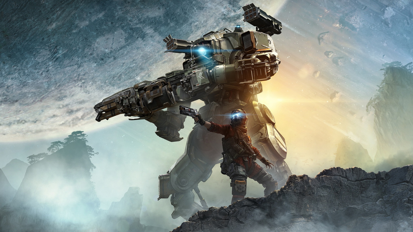 Обложка: арт игры Titanfall 2