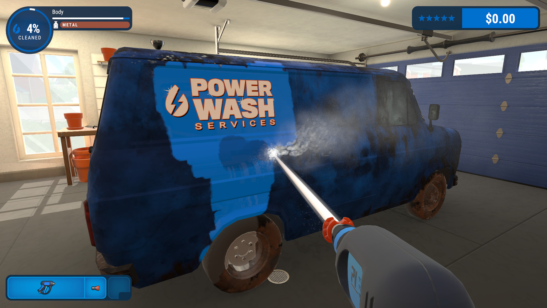 Обложка: скриншот из игры PowerWash Simulator