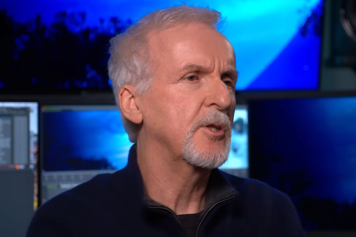 Обложка: кадр из интервью Джеймса Кэмерона изданию GQ