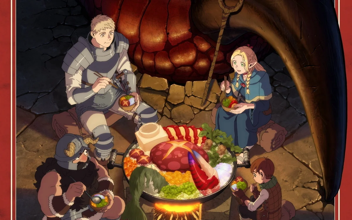Авторы Cyberpunk: Edgerunners выпустили трейлер аниме Delicious in Dungeon - изображение 1