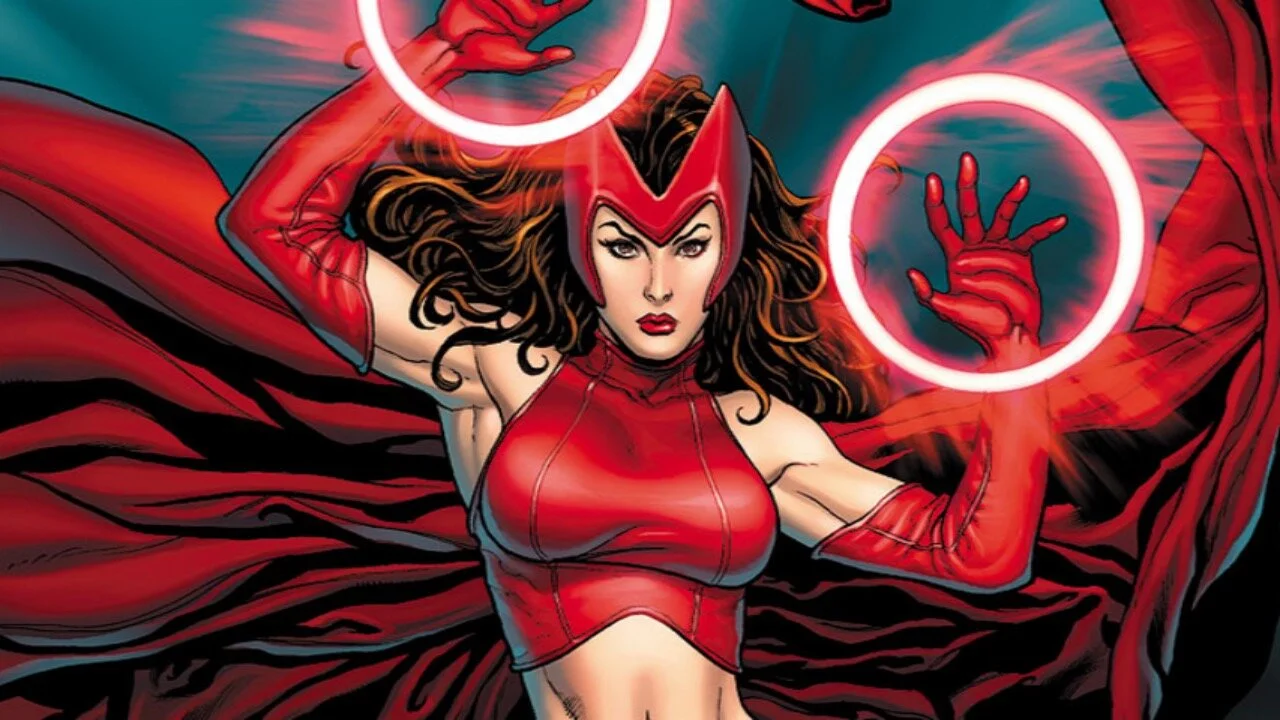 Модель снялась в образе опасной Алой Ведьмы из комиксов Marvel - изображение 1