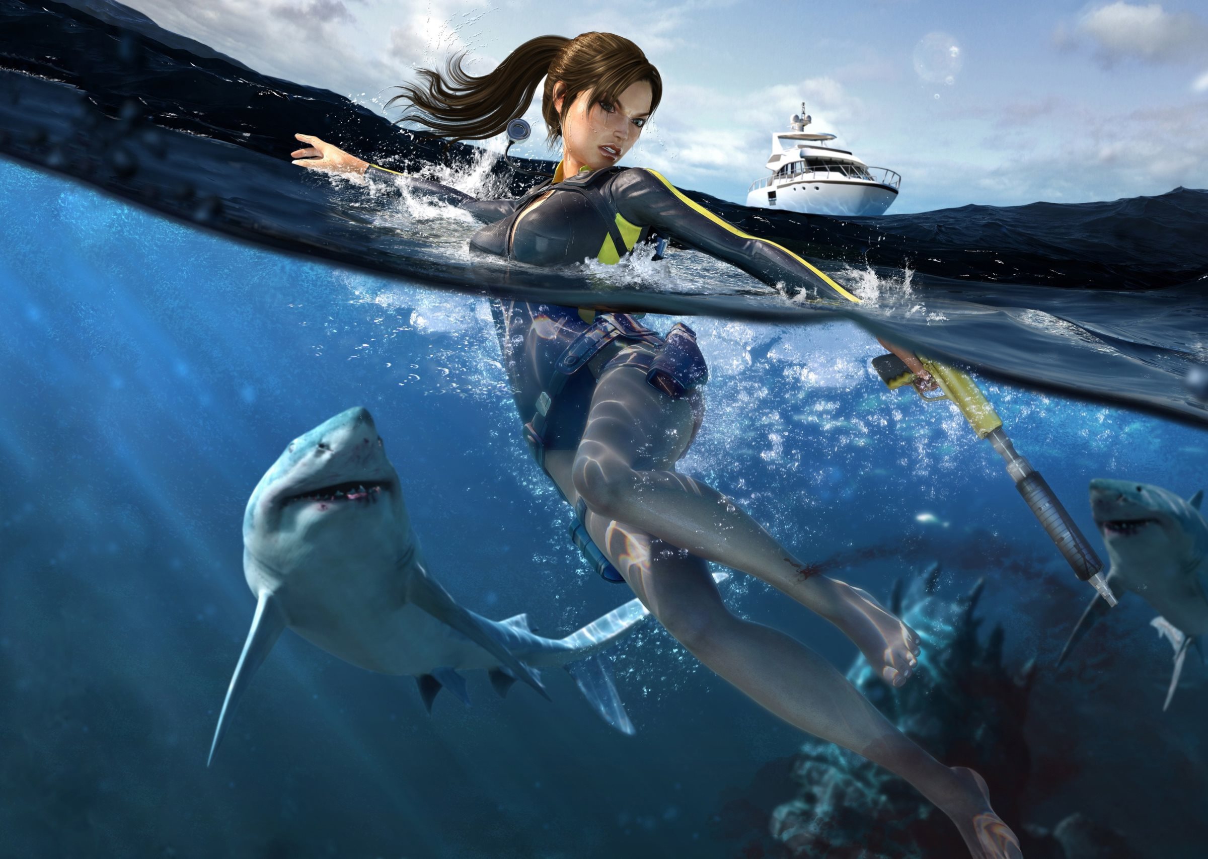Косплеер повторила соблазнительный образ Лары Крофт из Tomb Raider Underworld