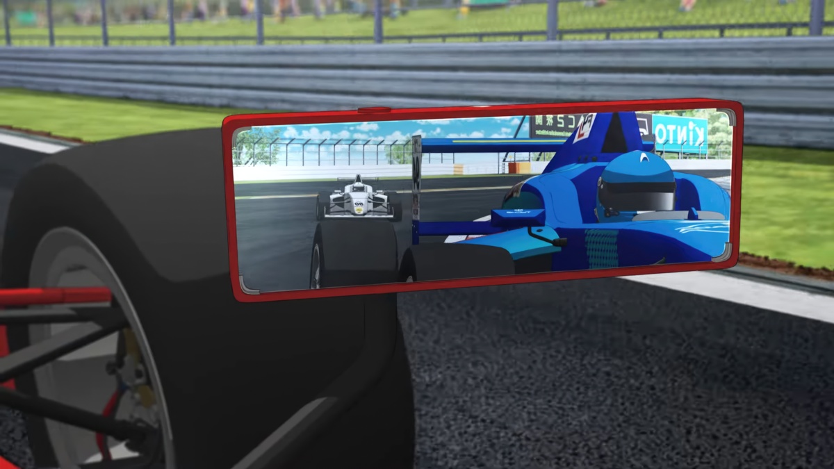 Обложка: кадр из аниме Overtake!