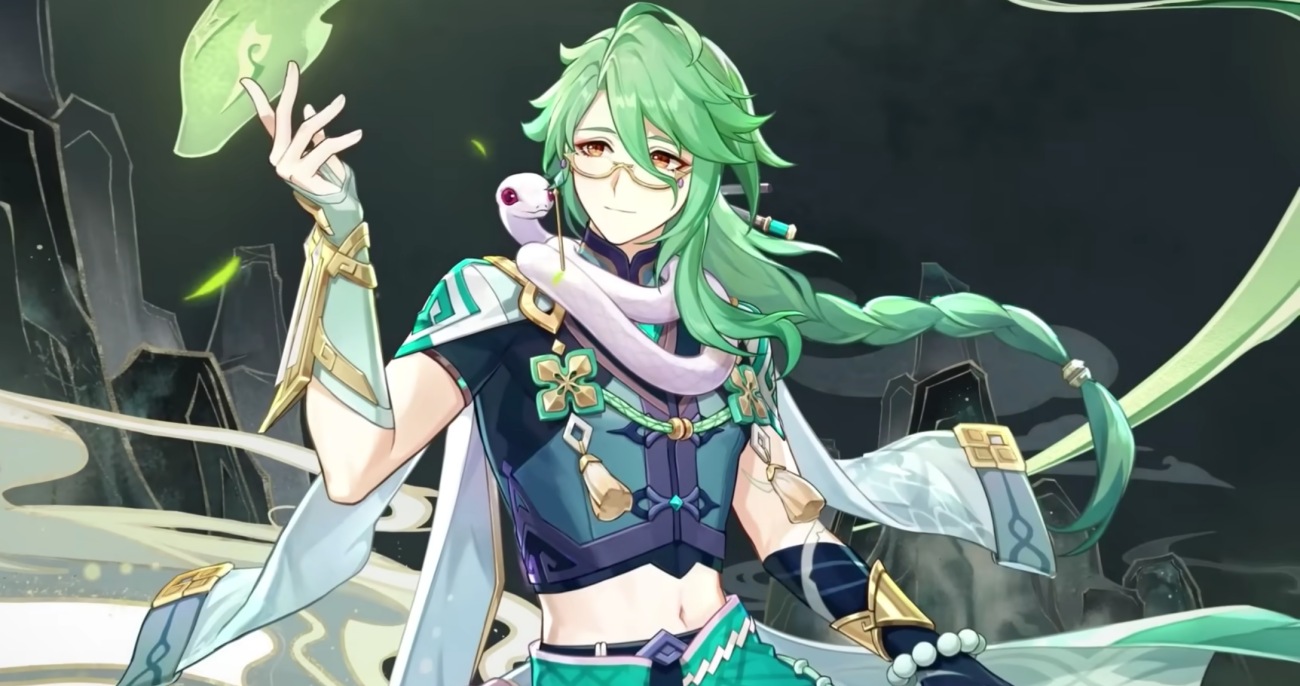 Бай Чжу из Genshin Impact // Скриншот «Канобу»