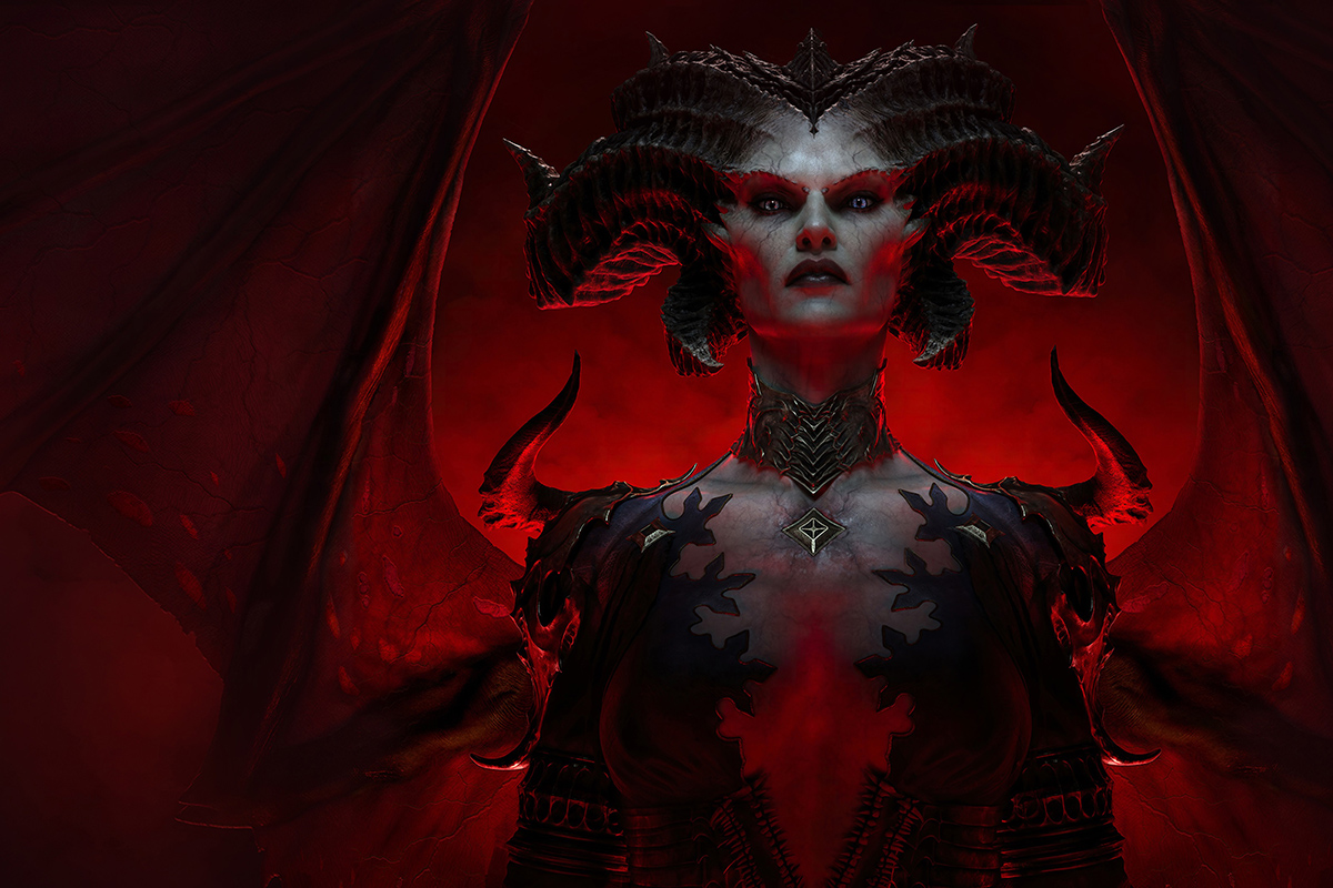 Модель представила демонический косплей на Лилит из Diablo 4